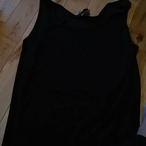 Black NY-5 tank top